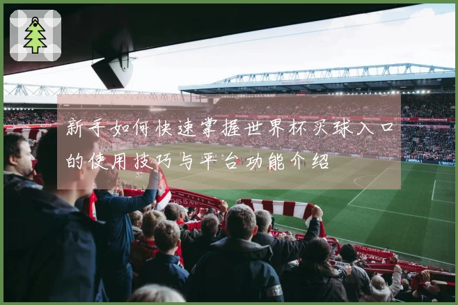 新手如何快速掌握世界杯买球入口的使用技巧与平台功能介绍