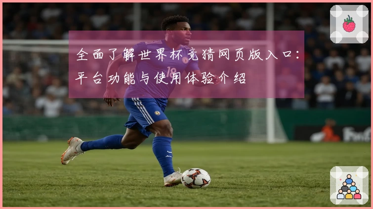 全面了解世界杯竞猜网页版入口：平台功能与使用体验介绍